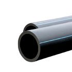 1.60Mpa SDR11 HDPE Pipes And Fittings Black Blue Water Supply Pipe