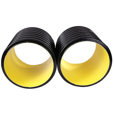 El drenaje del HDPE ISO9001 instala tubos el tubo 300m m acanalado de 200m m