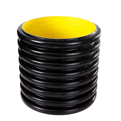 Tubo liso DN700 DN1200mm de la pared del HDPE del polietileno de alta densidad